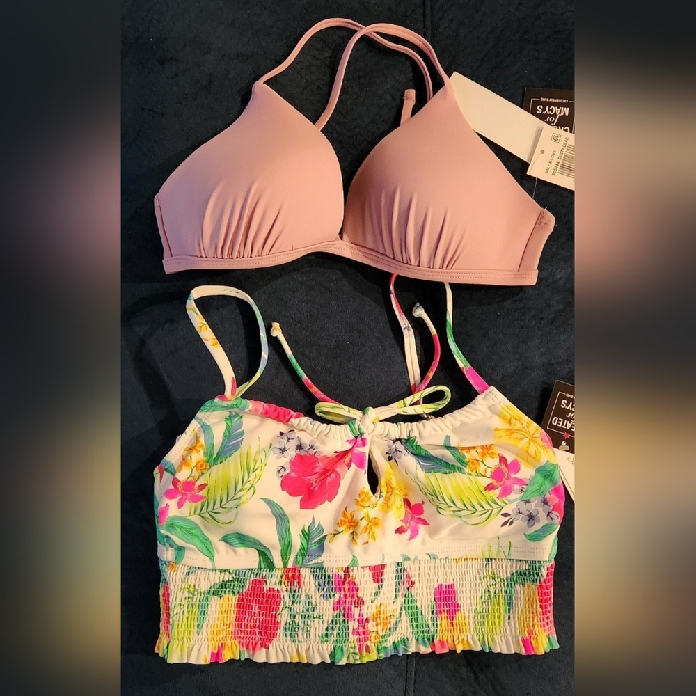 🎁2 Salt & Cove Jr Swimtops Sz S